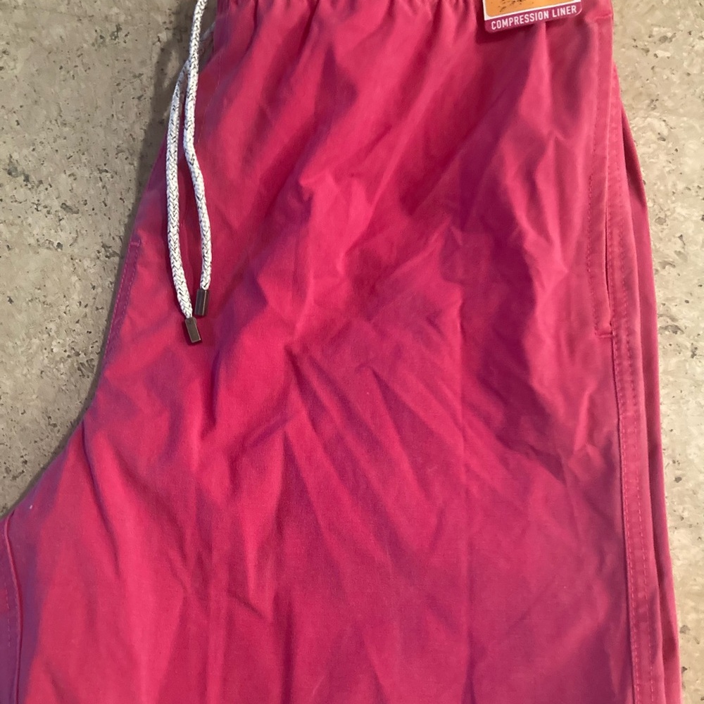 Polo by Ralph Lauren Men's Red Swim Shorts - Picture 2 of 3